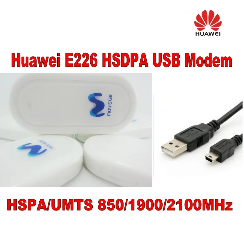 Партия 20 шт Huawei E226 разблокированный HSDPA 3G GSM USB Мобильный широкополосный модем