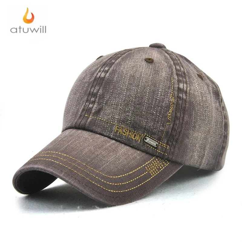 Atuwill джинсовая мужская Бейсбол шапки Для мужчин Snapback женщин Strapback хип хоп Casquette Femme