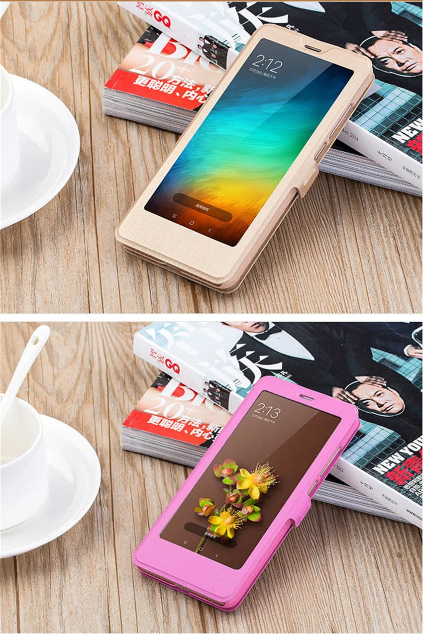 Кожаный чехол-подставка с полным окном для Xiaomi redmi 6A, чехол с магнитной застежкой для Xiaomi redmi 6A redmi 6 6 Pro Xiomi