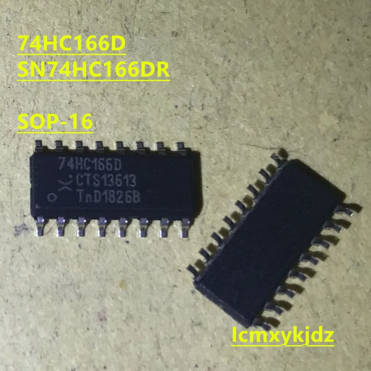 1 шт./лот 74HC166D 74HC166 SOP 16 новый оригинальный товар быстрая доставка|Интегральные