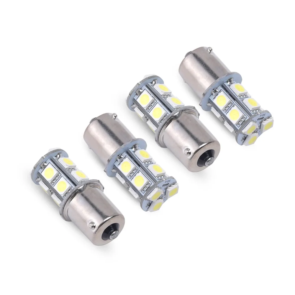 4 шт. 1156 13smd 382 BA15S p21w BAY15D p21/5w bay 15d PY21W светодиодсветильник лампа 13 smd 5050 стоп