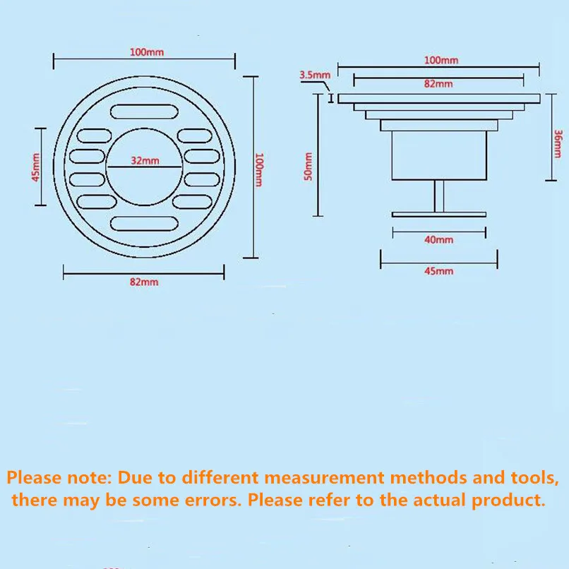 10 см латунный винтажный гравировальный узор Круглый Европейский трап для пола