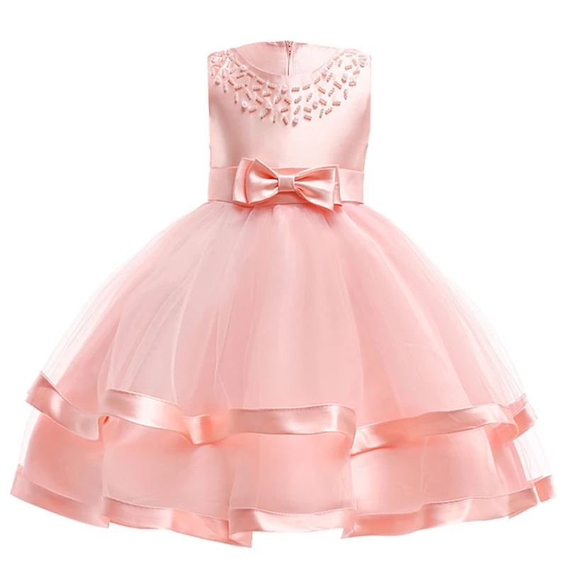 2020 Baby Girl Clothes Kids Dresses For Girls Party Wedding Princess Dress Elegant Children Clothing 2 4 5 7 6 8 10 Years | Детская