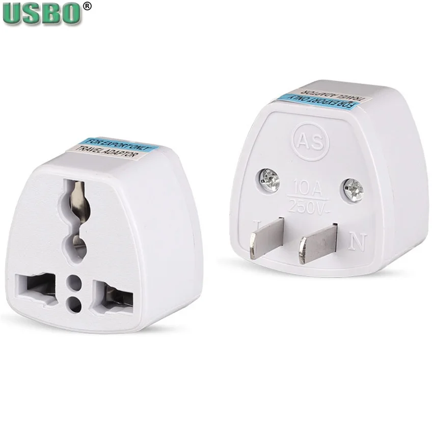 2 шт. универсальный адаптер переменного тока для розеток|plug size|plug adapter converteradapter pin