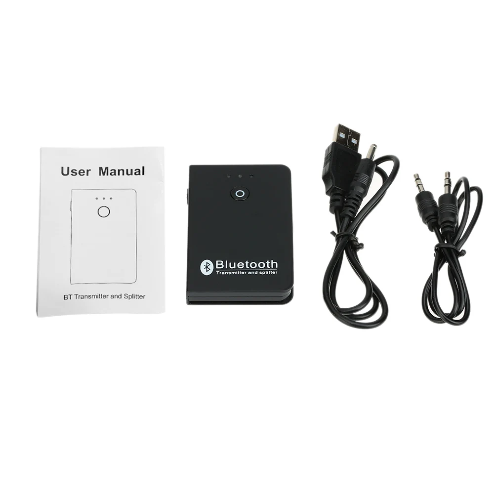 TS BT35F302 беспроводной Bluetooth передатчик сплиттер A2DP аудио адаптер плеер Aux 3 5