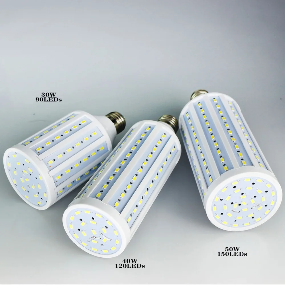 1 шт. E27 E14 Светодиодная лампа SMD 5730 5630 220 В 110 7 Вт 12 15 25 30 40 50 точечная Кукуруза люстра