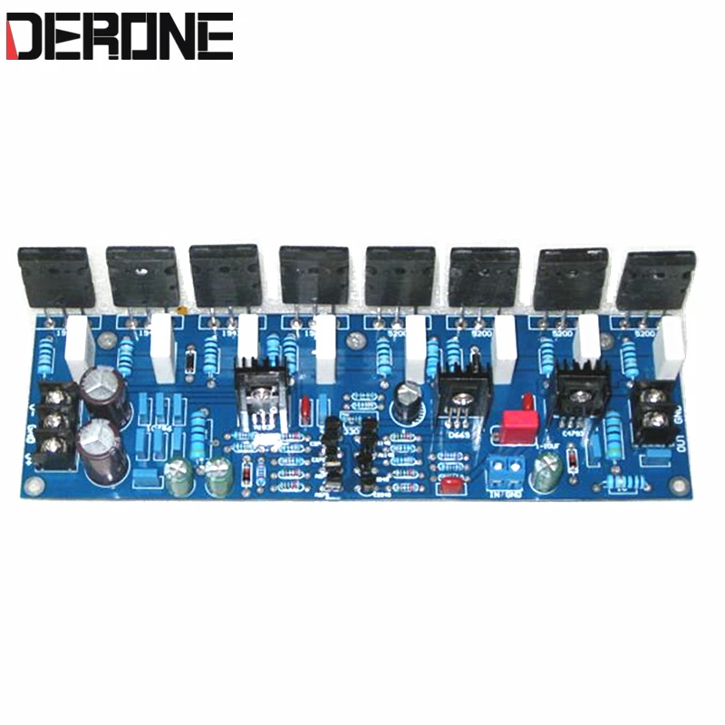 Плата усилителя мощности 1 шт. 400 Вт печатная плата 1943 + 5200 для аудиофилов сделай