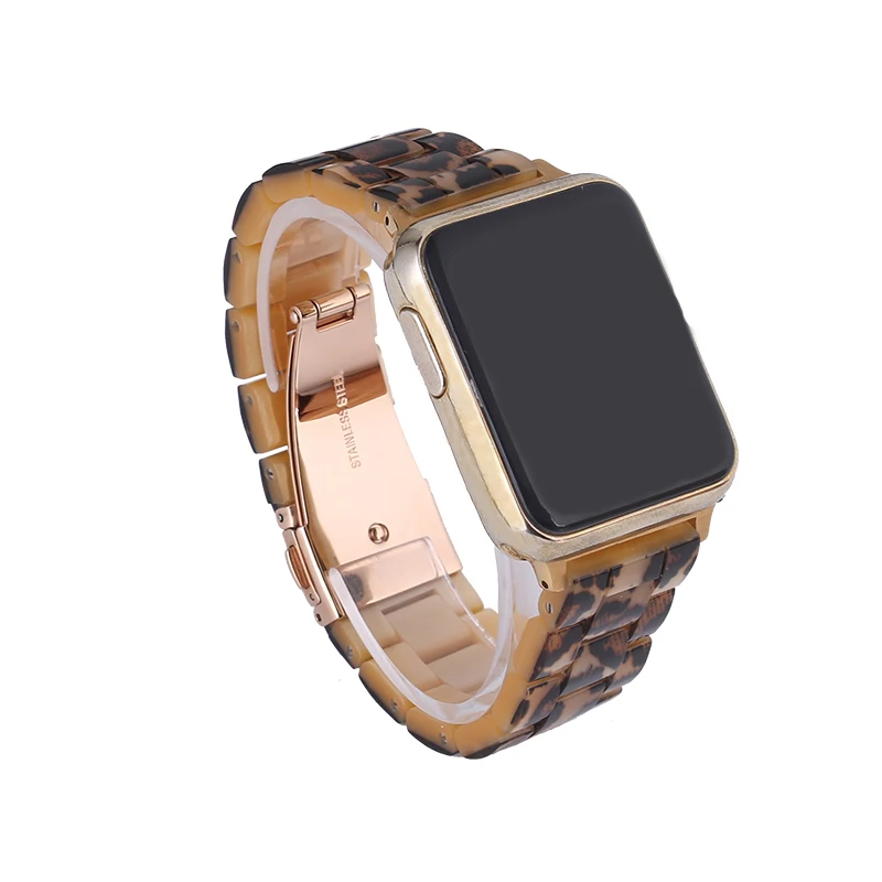 Сменный Браслет аксессуары для Apple Watch ремешок из смолы iWatch 4 3 2 1 38 40 42 44 мм|Ремешки
