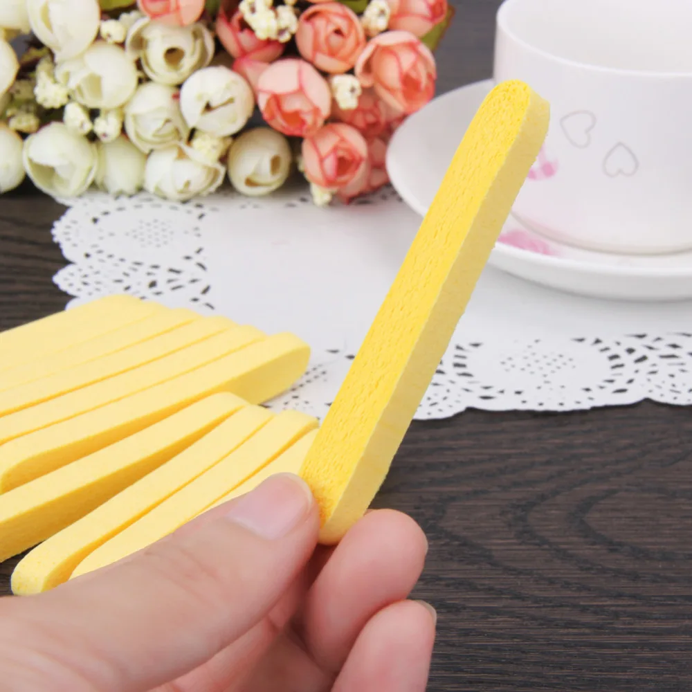 12 шт. мягкая губка для лица|cosmetic puff|makeup spongeesponja maquiagem |