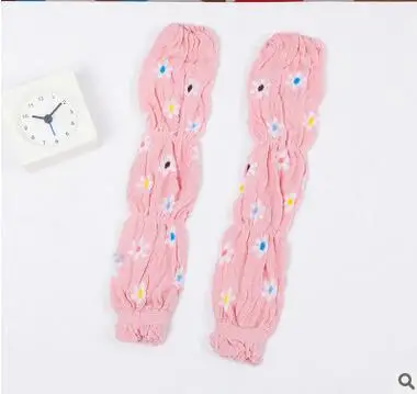 chrysanthemum Pink Ozijun 1 пара Детские леггинсы гетры наколенники для мальчиков Обувь для девочек Лето анти-москитные Детская безопасность Обувь с дышащей сеткой Носки для девочек - Цвет: chrysanthemum Pink