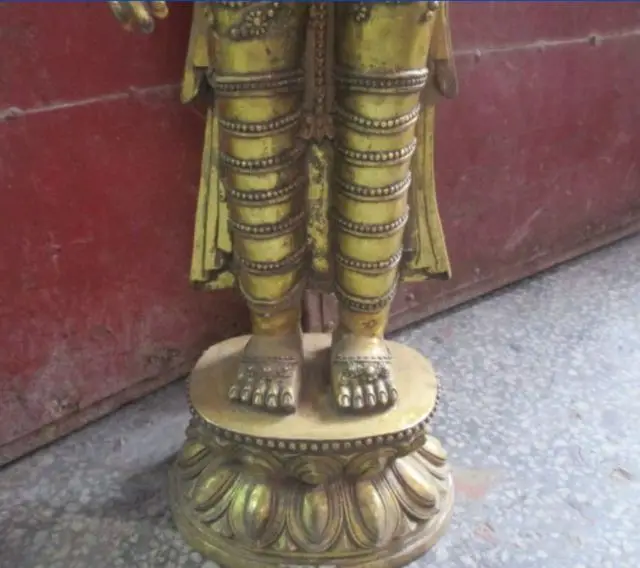 zhxia 70 cm * / Tibetan Buddhism temple in ancient China figure of Buddha | Дом и сад