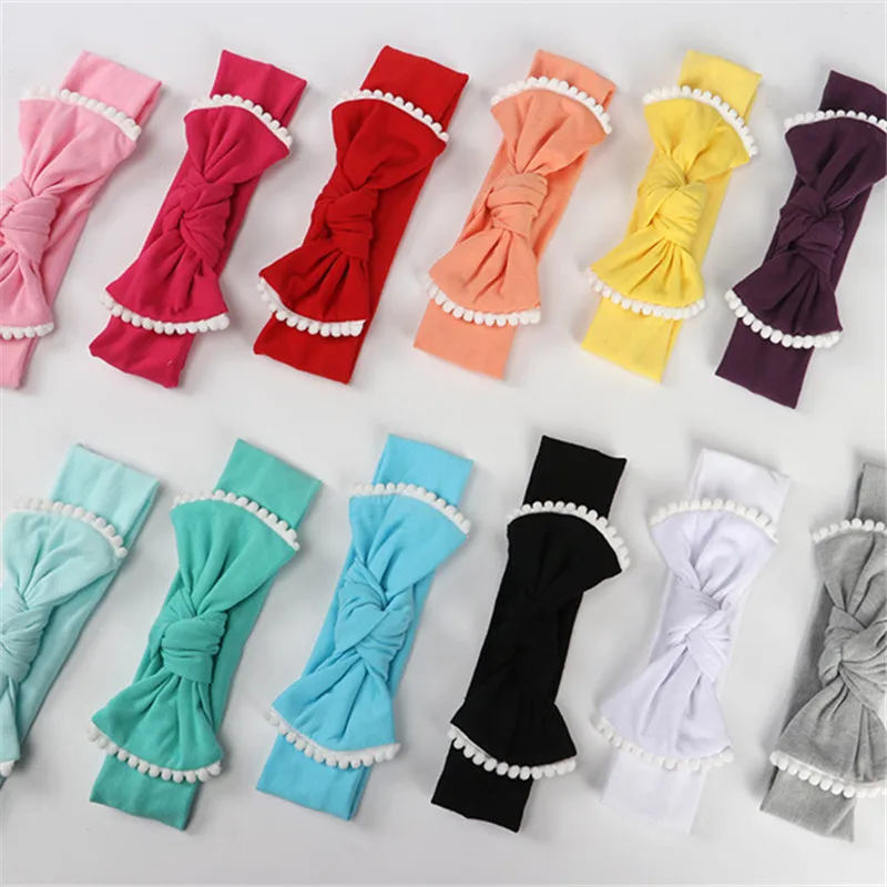 Повязка для волос детская с бантом 1 шт. | Аксессуары одежды