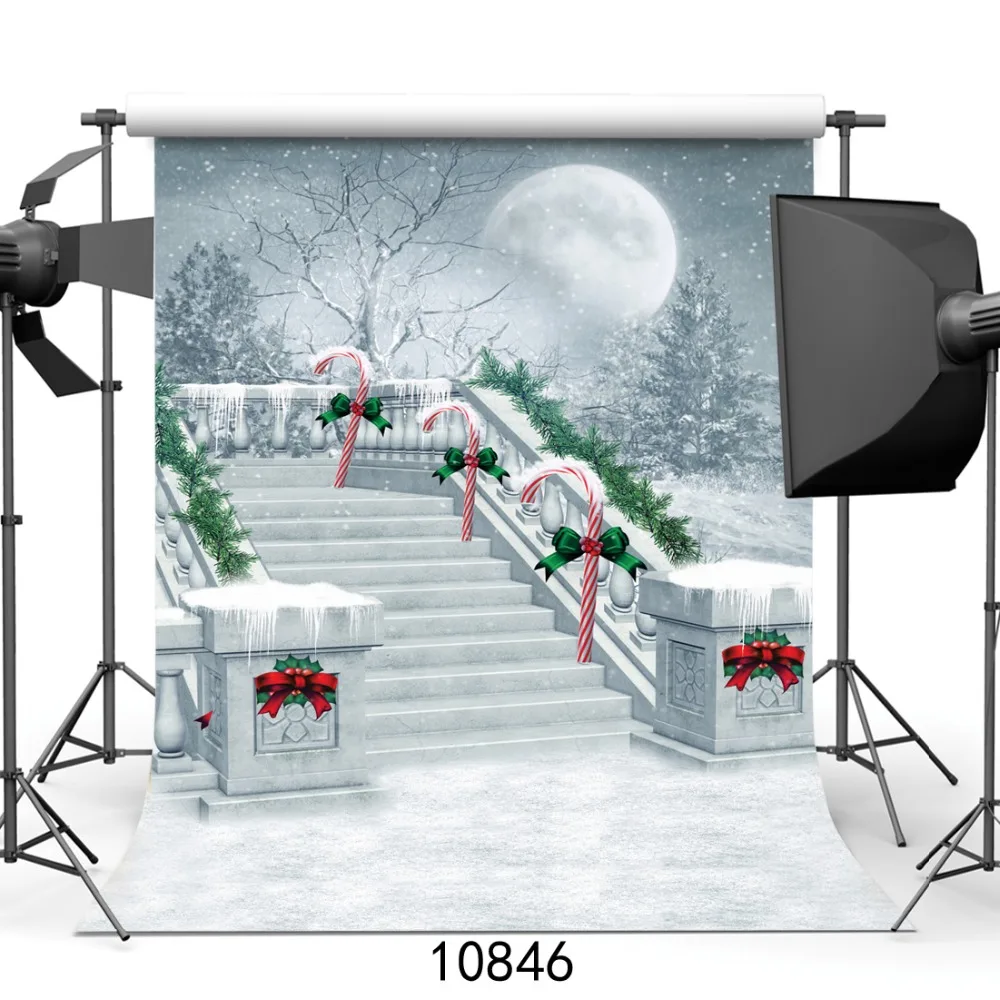 Фотофон рождественские конфеты трость фотографии фоны для фотостудии детей