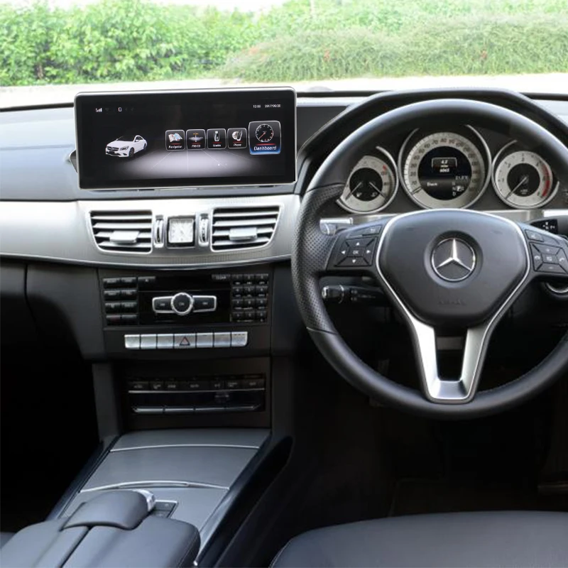 Gps навигация авто радио мультимедиа плеер для Mercedes Benz E класс RHD 2010 до 2012 Android 7 1 4G +
