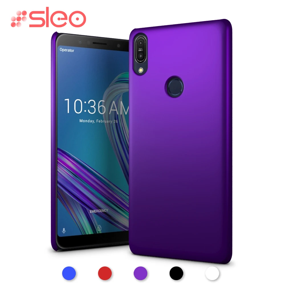 Sleo для ASUS ZenFone Max Pro M1 ZB601KL чехол ультра тонкий чехол-накладка телефона из жесткого