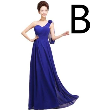 B blue Robe de soire/темно-синие вечерние платья для невесты в пол года, Модное Длинное сексуальное платье для девочек, платье для невесты - Цвет: B blue