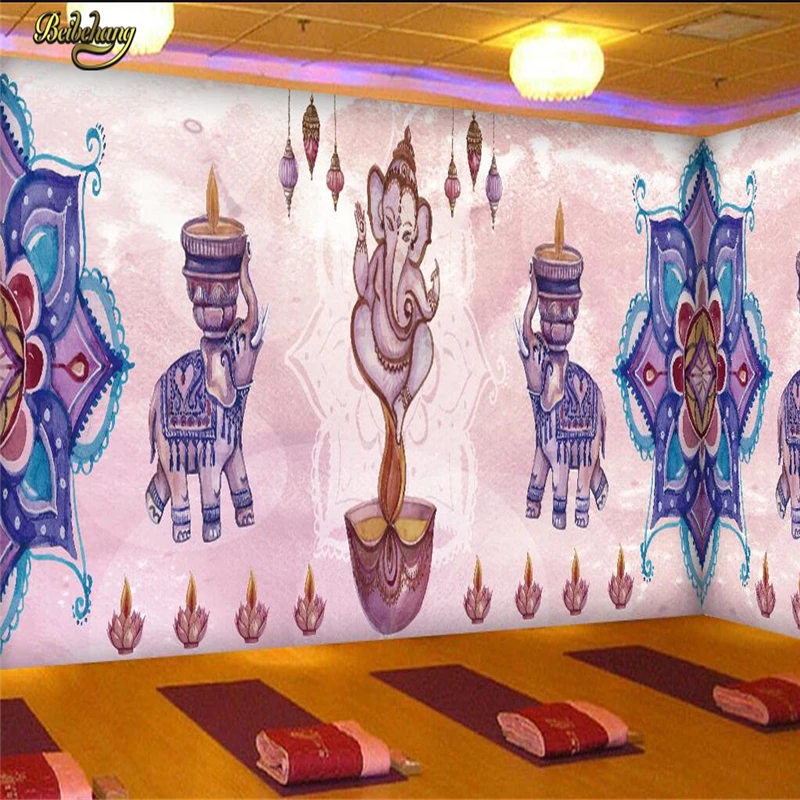Beibehang пользовательские тайские индийские буддистские фото Настенные обои для
