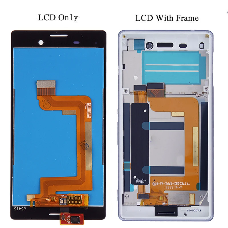 LCD Display Touch Screen Digitizer 5.0&quot For Sony Xperia M4 Aqua E2303 E2306 E2353 E2312 E2333 E2363 Assembly / With Frame | Мобильные