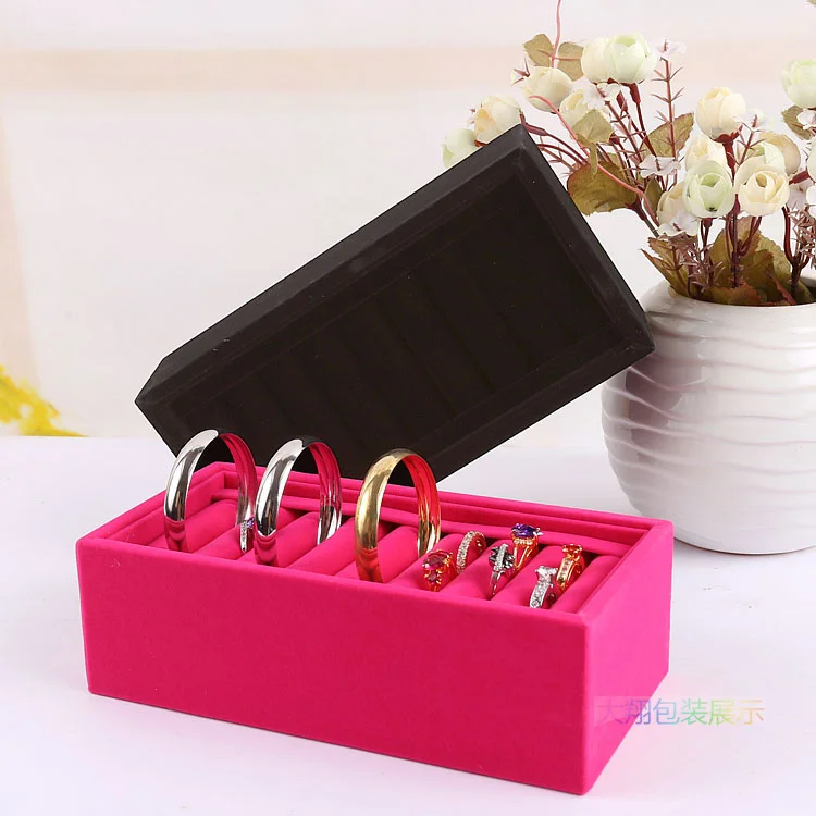 Бесплатная доставка хороший Бархатный Браслет Стенд стойка держатель кольцо