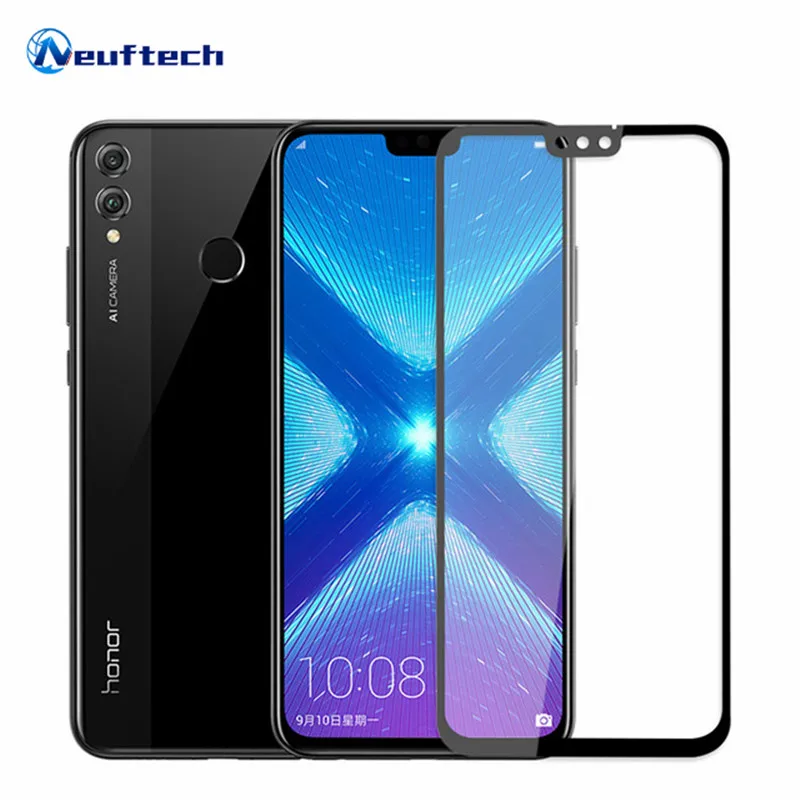 Полностью покрывающее закаленное Стекло на для Huawei Honor 9 10 Lite V10 V20 защитный Экран