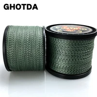 ghotda 300m 500m 1000m 8 strands camouflage pe braided fishing line hide in the water color not fade