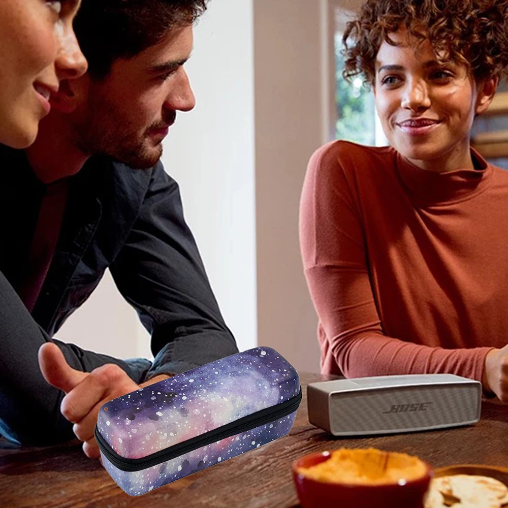 Новейшая дорожная Жесткая Сумка корпуса Динамиков для Bose Soundlink Mini 1/2 Беспроводная bluetooth-колонка с сетчатым карманом для аксессуаров