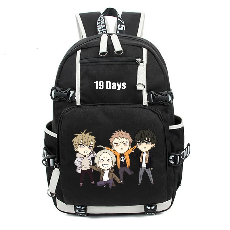 Старый Xian 19 дней комиксов печати рюкзак школьные сумки Bookbag для женщин мужчин рюкзаки подростков мальчиков девочек путешествия рюкзак