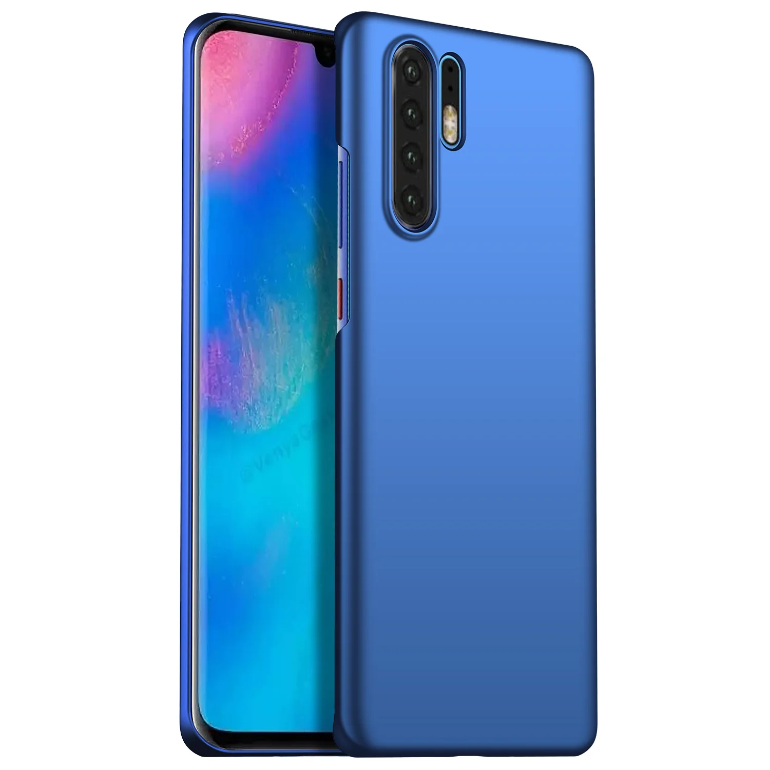 Для huawei p30 Pro Чехол роскошный высококачественный Жесткий ПК Тонкий чехол матовый защитный чехол для задней крышки чехол s для huawei p30 p30pro чехол для телефона - Цвет: blue