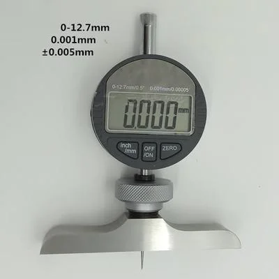 30120112 0-12.7MM 0-1MM-12.7MM-25.4MM 0,001 MM индикатор шкалы глубины с индикатором держателя - Цвет: 30120112 0-12.7MM
