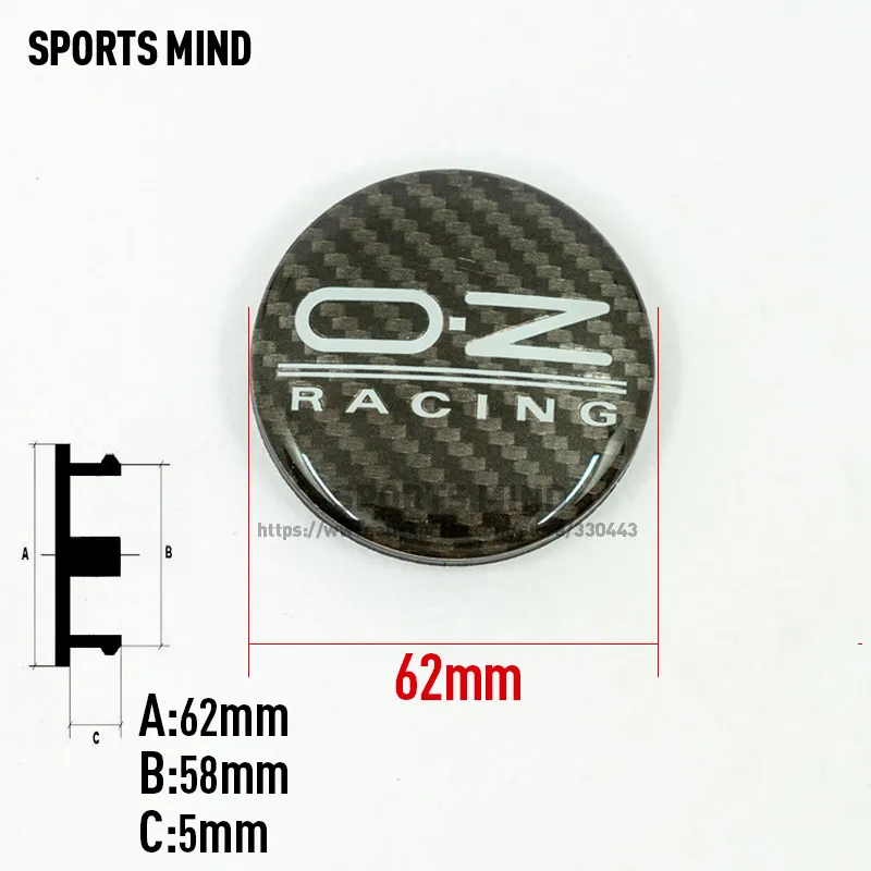 20X62 мм с наружной резьбой OZ Racing Центральная втулка колеса автомобиля крышки
