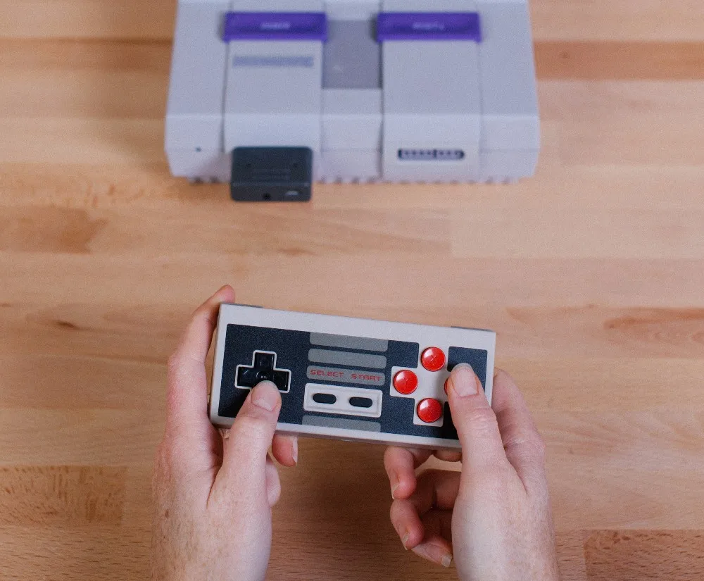 8BitDo Bluetooth Ретро приемник беспроводной ключ для SNES SF-C Snes совместимый NES30 SFC30 NES Pro PS3 PS4 Wi iU игровые контроллеры