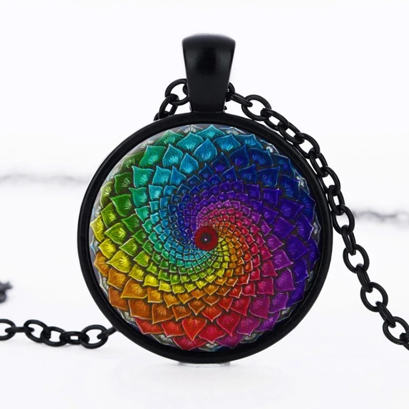 SUTEYI ручной работы ожерелье с символом Ом дзен буддизм Йога подвеска