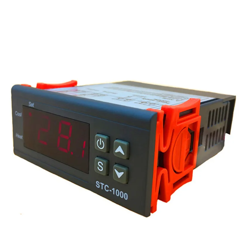 STC-1000 два релейных выходных цифровых контроллер высокой температуры