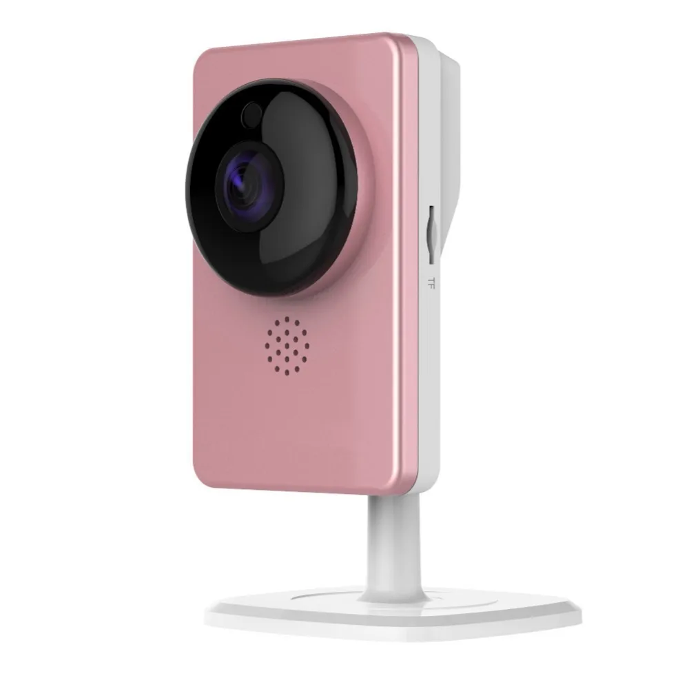 Wifi Mini Panoramic Camera Night Vision Infrared Video Monitor Wireless Movement Alarm Ip C60s Rosa | Безопасность и защита