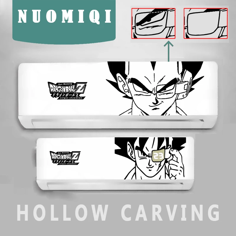 Dragon Ball Vegeta кондиционер стикер Наруто мультфильм стикер стены вешалка-наклейка украшение для спальни обои