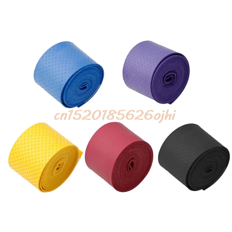 OOTDTY Absorb Sweat Breathable Anti-Slip Racket Bat Overgrip Roll Tennis Badminton Band | Спорт и развлечения