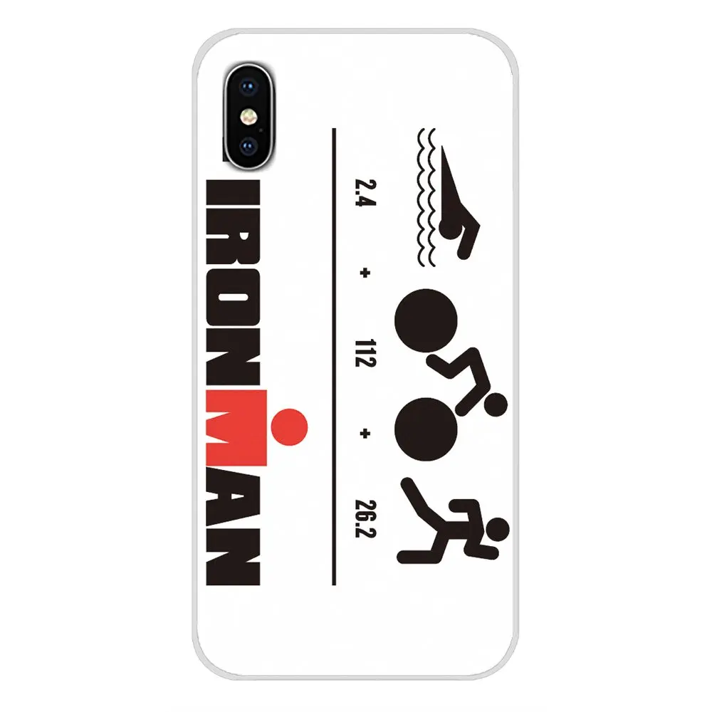 Товар Triathlon Ironman Art для Samsung Galaxy S4 S5 MINI S6 S7 edge S8 S9 S10 Plus Note 3 4 5 8 9 Аксессуары чехлы