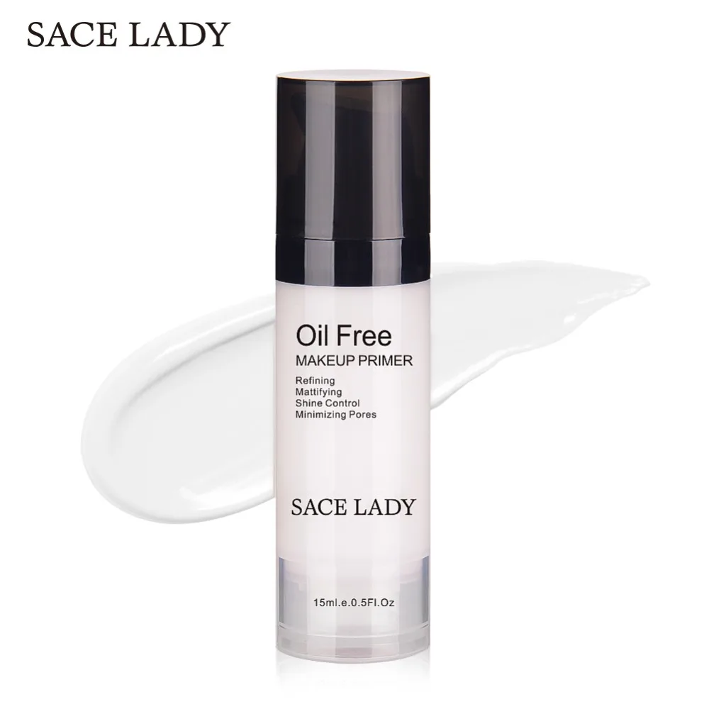 SACE LADY масляный праймер для макияжа лица Бесплатная Профессиональная база 15 мл