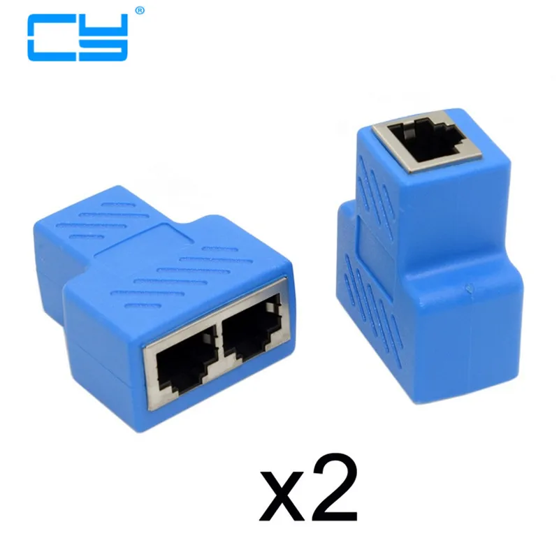 Разъем RJ 45 STP UTP Cat6 RJ45 8P8C разъем к двойному разделителю сетевой Ethernet коммутатор