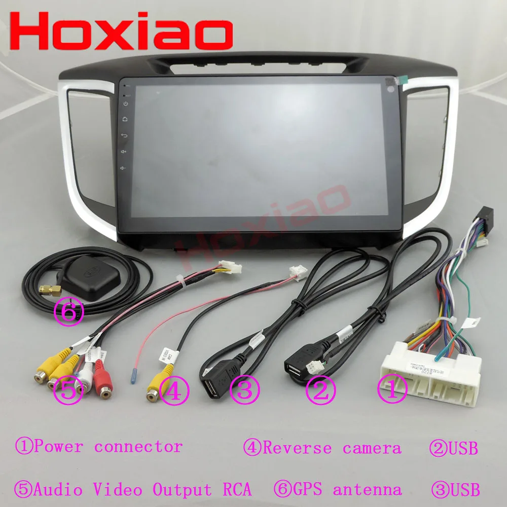 2 DIN Автомобильный GPS dvd плеер для Hyundai IX25 creta 2014 2015 2016 стерео Android 6.0 Россия навигации