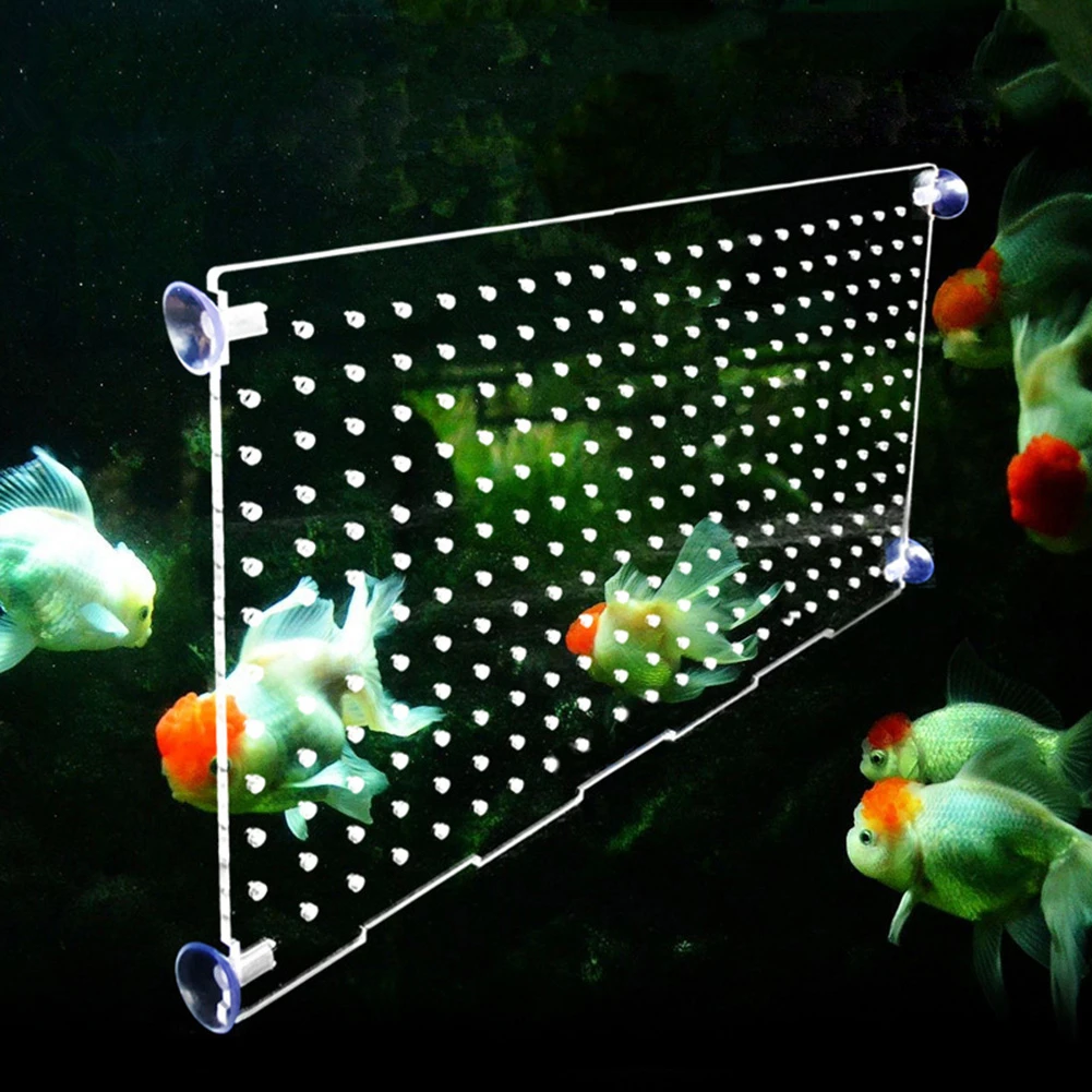Новое прибытие Fish Tank акриловая изоляция сетки плиты раздел платы фильтра patition