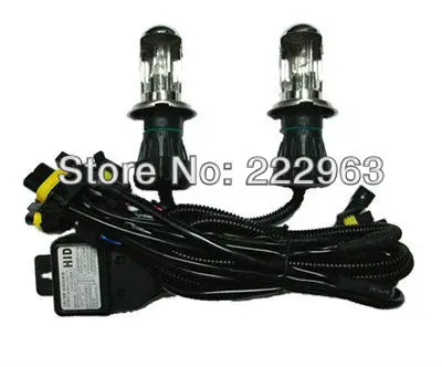 

60Pairs/Lot 12V 35W High Quality HID Bi-xenon bulb with relay harness H4 H13 9004 9007 4300k 6000k 8000k 10000k