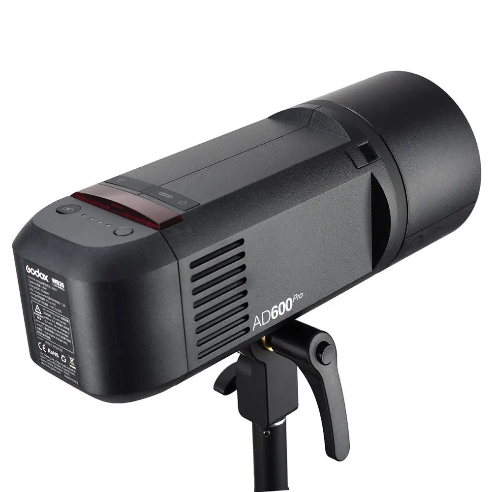 Новый Godox AD600Pro 600Ws TTL HSS наружная вспышка Li-on Аккумулятор со встроенным 2 4G