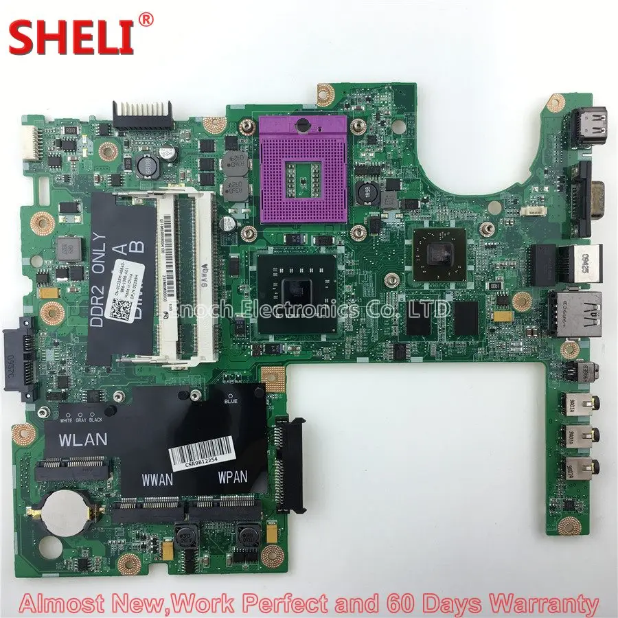 Материнская плата для ноутбука MOUGOL CN 0C235M C235M Dell Studio 1555 DA0FM8MB8E0 W018J HD 4570 системная