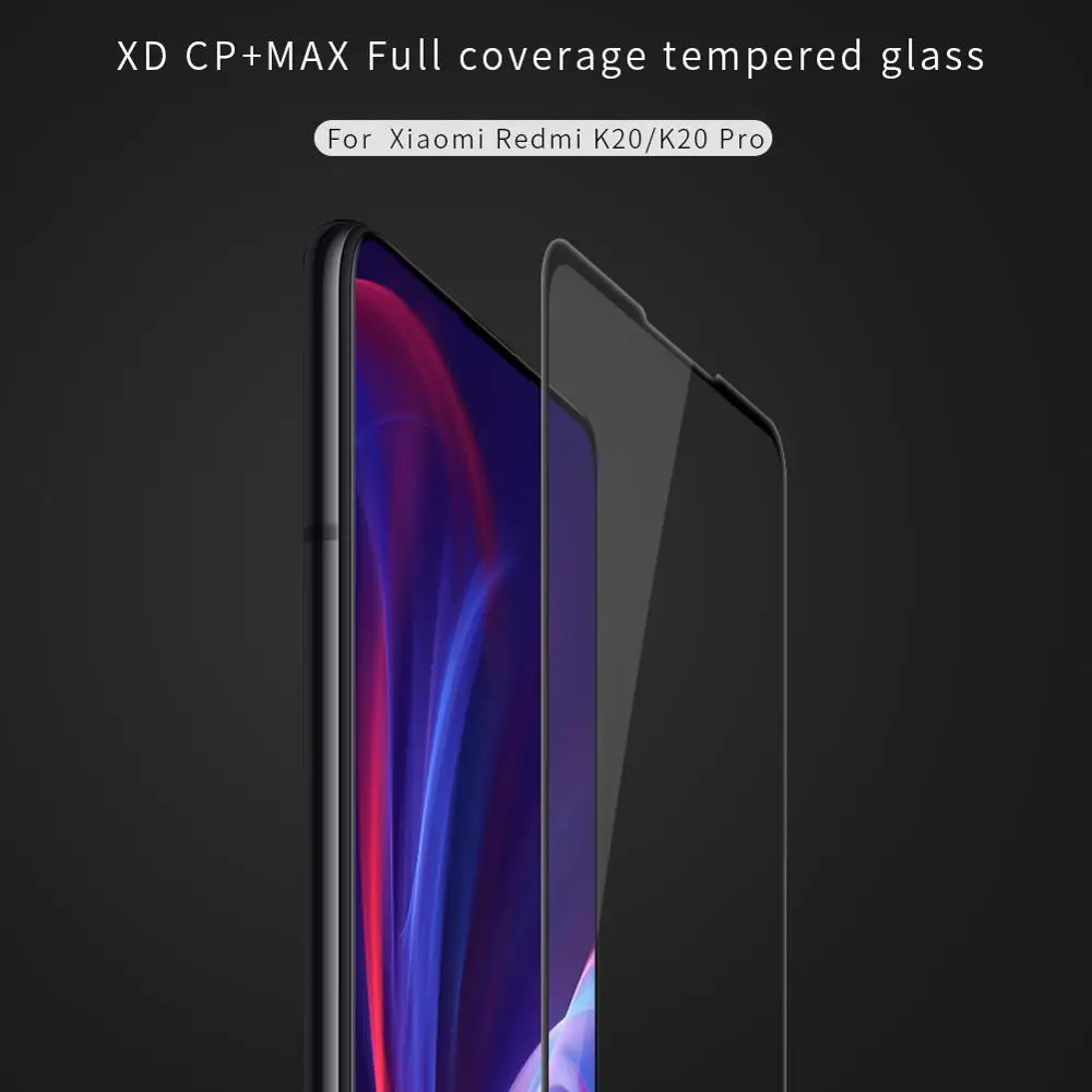 Защитное стекло NILLKIN XD CP + MAX полностью покрытое закаленное для Xiaomi Mi 9T Redmi K20 Pro