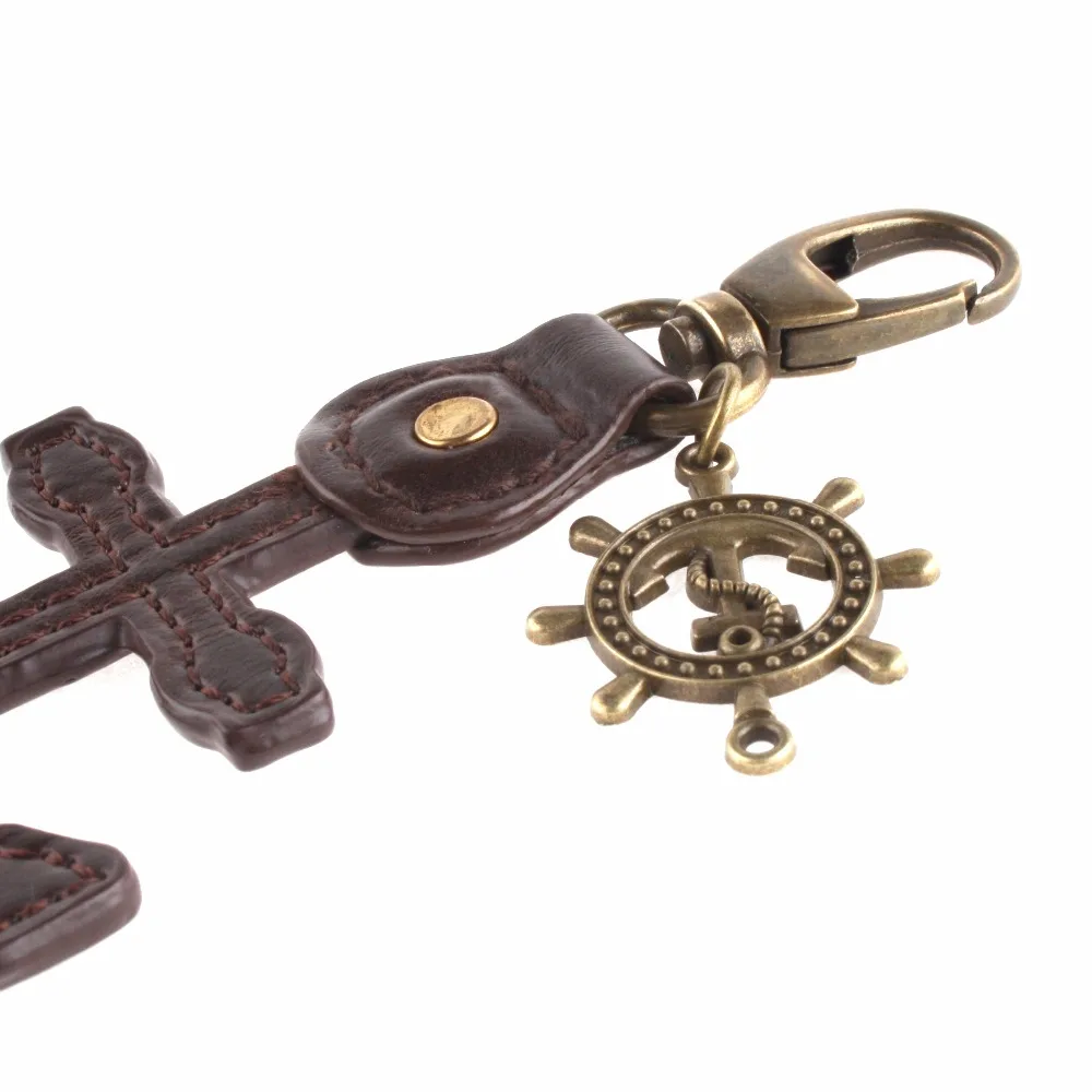 Брелок для ключей в стиле панк с изображением якоря|fur keychain|anchor key chainkey chain |