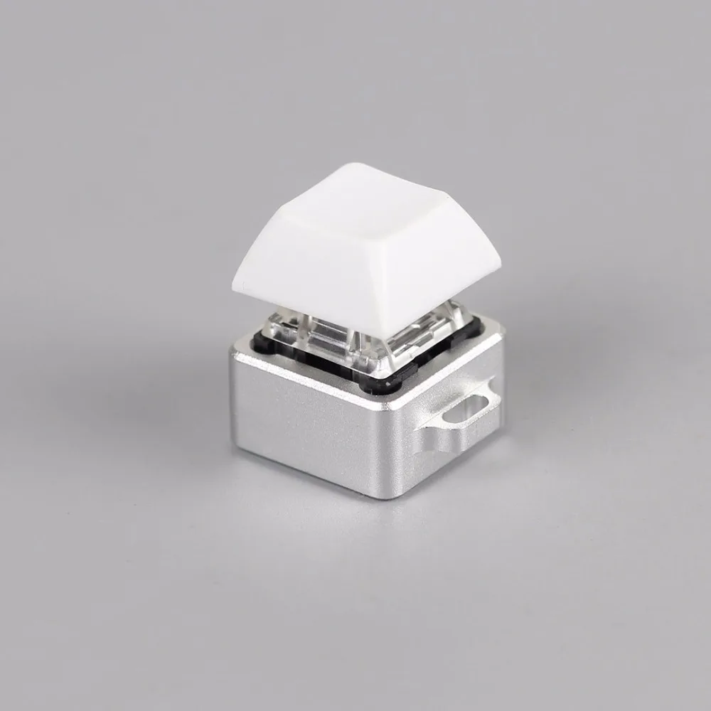 CNC алюминий cherry mx брелок swtich тестер gateron зеленый черный красный коричневый желтый