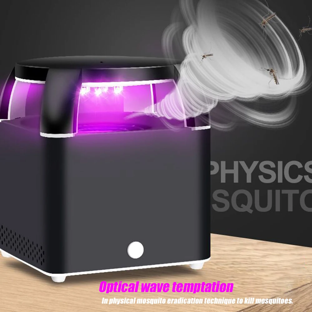 Электрический USB светодиодный светильник москитный убийца лампа летающая