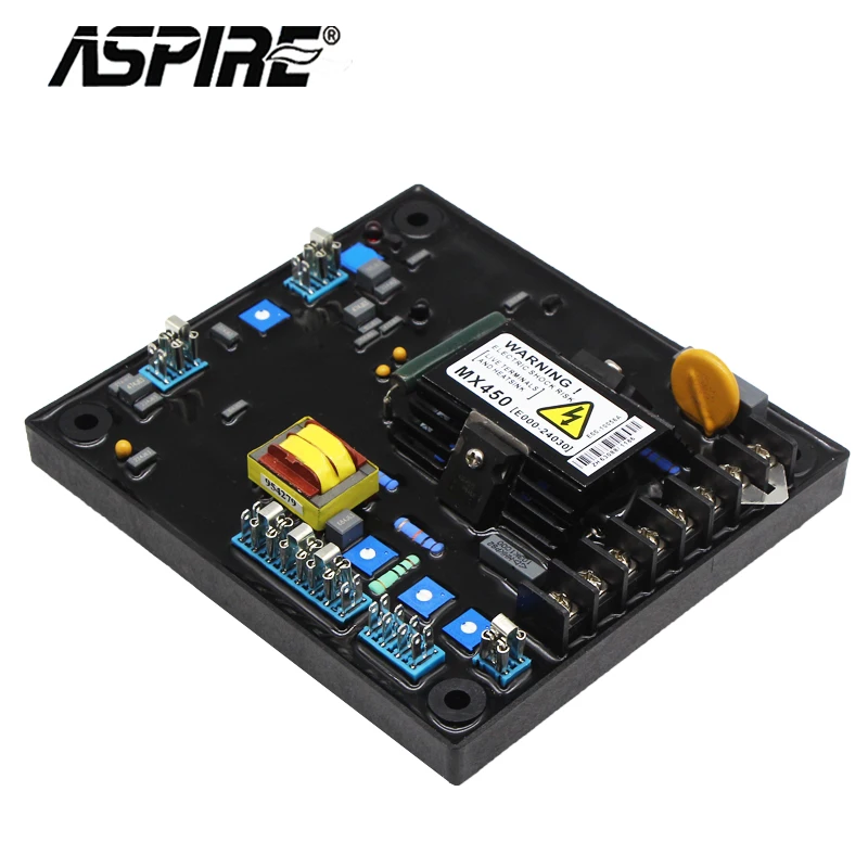 Контроллер генератора MX450 AVR бесщеточный автоматический регулятор напряжения