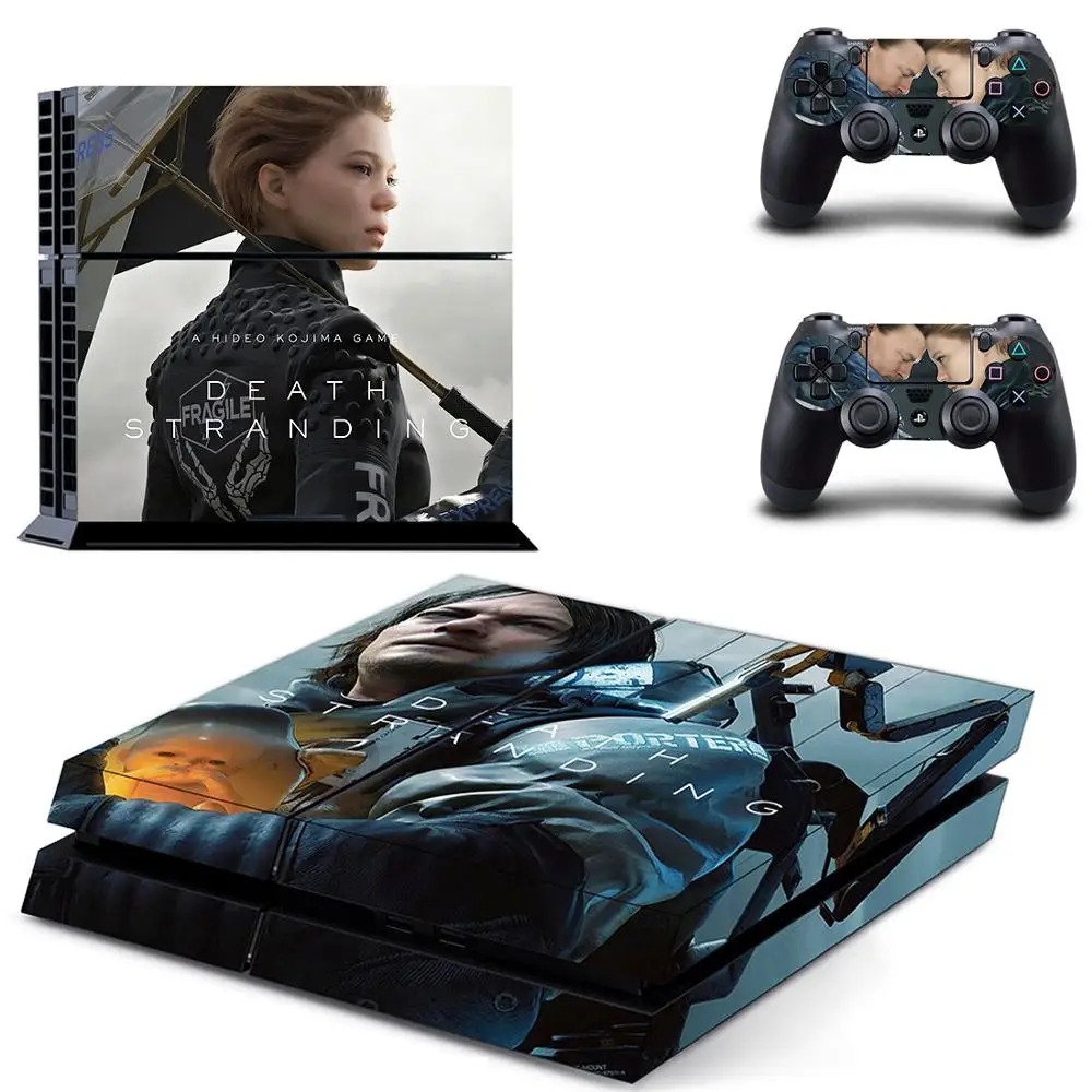 Наклейка на кожу для Sony Dualshock Playstation 4 Виниловая наклейка консоли и контроллеров